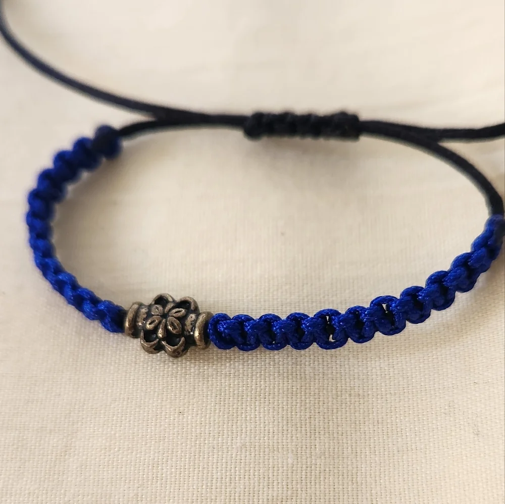 Adjustable Bracelet Handmade Braided Bracelet 4 Pieces  Unisex #01